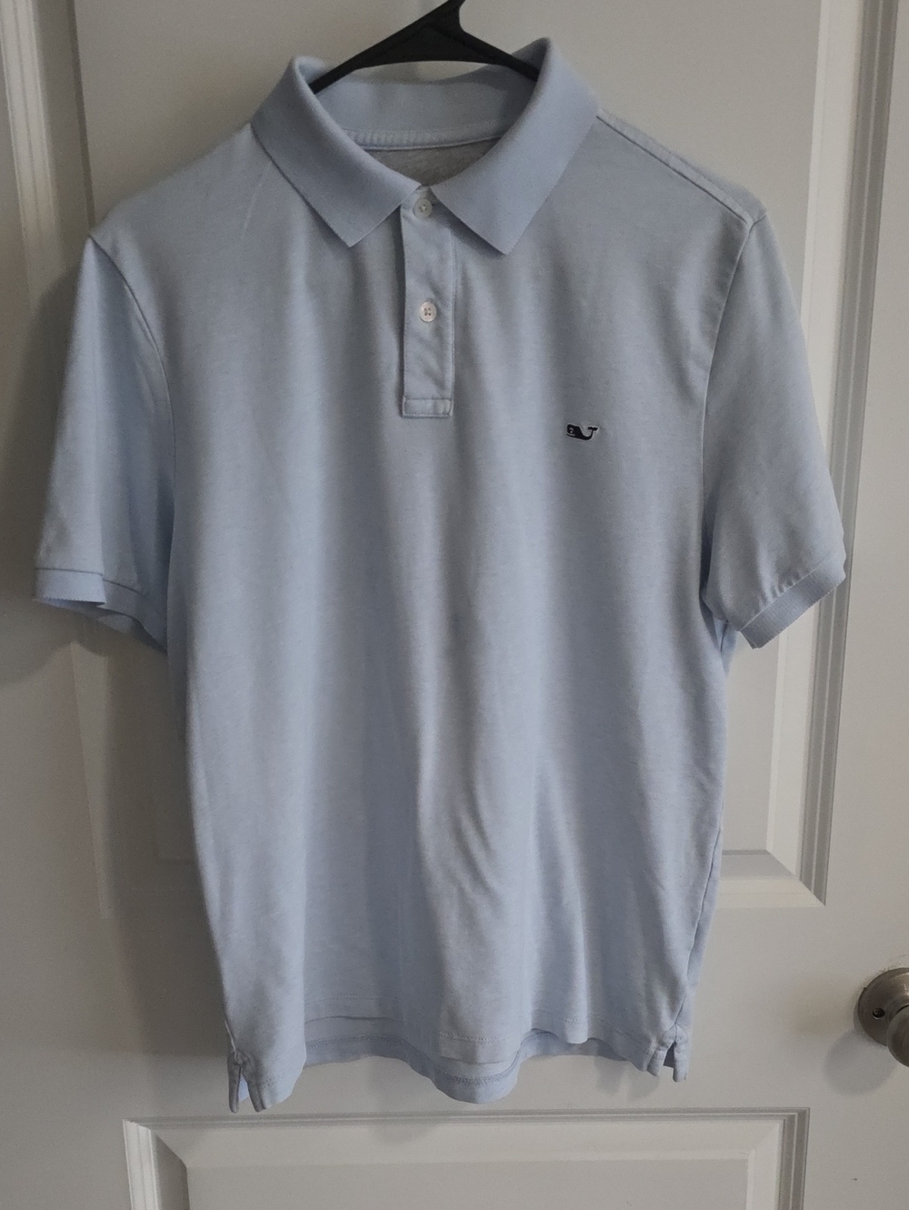 Vineyard Vines Pale Blue Men's Polo
